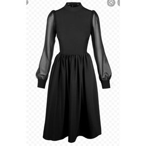 Deandri dress with removable collar 3xl